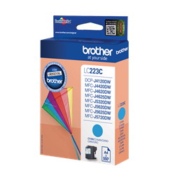 CARTUCCIA BROTHER INK-JET CIANO LC-223C BROLC223C