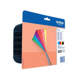 VALUE PACK COLORE CIANO MAGENTA GIALLO NERO LC-223VALBP BROLC223VALBP