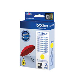INK-JET GIALLO BROTHER LC225XL-C DCP-J4120DW MFC-J4420DW MFC-J4620DW BROLC225XLY