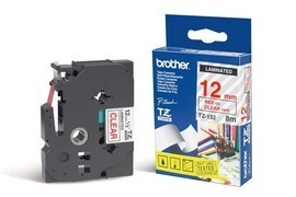 NASTRO BROTHER 12MM NERO SU TRASP. TZ131 BROTZE131
