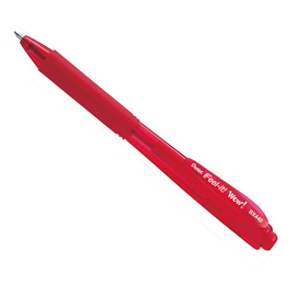 PENNA A SFERA A SCATTO FEEL IT - ROSSO - PUNTA 1,0MM - PENTEL 81742