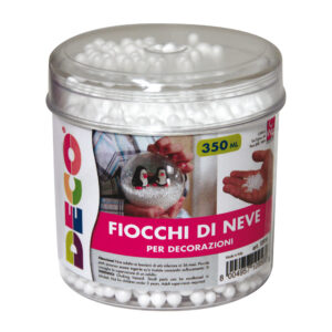 NEVE DI POLISTIROLO IN BARATTOLO ML 350 89154