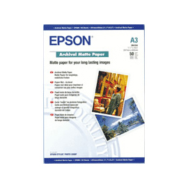 EPSON - CARTA ''MATTE'' DA ARCHIVIO FOTOGRAFICO - C13S041344 EPSS041344
