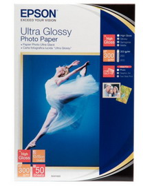 EPSON - ULTRA GLOSSY PHOTO PAPER - 10X15CM - 50 FOGLI - C13S041943 EPSS041943
