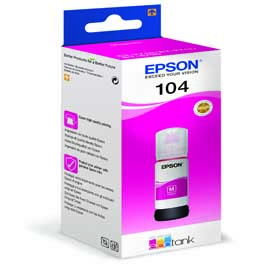 EPSON - TANICA - 104 - MAGENTA - C13T00P340  - 65ML EPST00P340