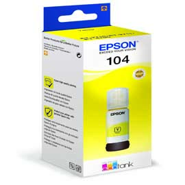 EPSON - TANICA - 104  - GIALLO - C13T00P440  - 65ML EPST00P440