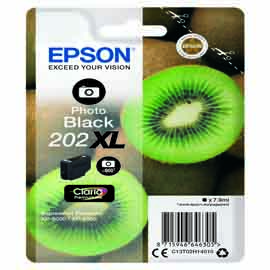 EPSON - CARTUCCIA INK - 202XL - NERO PHOTO - C13T02H14010 - 7,9ML EPST02H14010