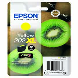 EPSON - CARTUCCIA INK - 202XL - GIALLO - C13T02H44010 - 8,5ML EPST02H44010
