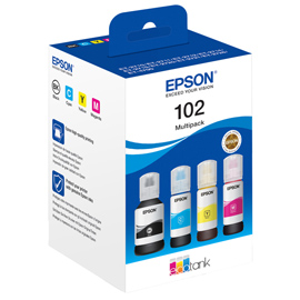EPSON ECOTANK 102 MULTIPACK BK/C/M/G EPST03R640