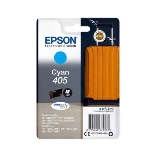 EPSON - CARTUCCIA INK - 405 - CIANO - C13T05G24010 - 300 PAG EPST05G24010
