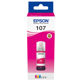 EPSON - CARTUCCIA ECOTANK 107 - MAGENTA - C13T09B340 EPST09B340