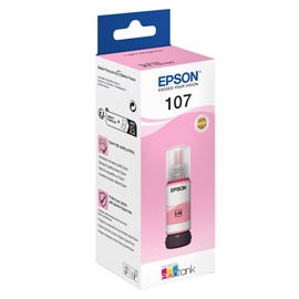 EPSON - CARTUCCIA ECOTANK 107 - MAGENTA CHIARO - C13T09B640 EPST09B640
