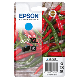 EPSON - CARTUCCIA - CIANO - 503XL - C13T09R24010 - 6,4 ML EPST09R24010