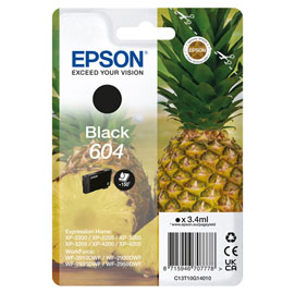 EPSON - CARTUCCIA - NERO - 604 - C13T10G14010 - 3,4 ML EPST10G14010