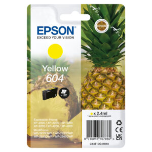 EPSON - CARTUCCIA - GIALLO - 604 - C13T10G44010 - 2,4 ML EPST10G44010