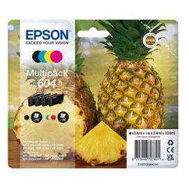 EPSON - MULTIPACK CARTUCCE - 604 - BK/C/M/G - C13T10G64010 EPST10G64010