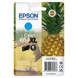 EPSON - CARTUCCIA - CIANO - 604XL - C13T10H24010 - 4 ML EPST10H24010