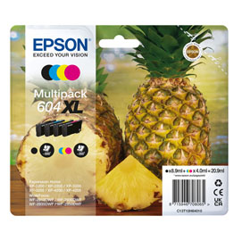 EPSON - MULTIPACK CARTUCCE - 604XL - BK/C/M/Y - C13T10H64010 EPST10H64010