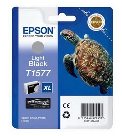 EPSON - CARTUCCIA INK - NERO CHIARO - T1577 - C13T15774010 - 25,9ML EPST15774010
