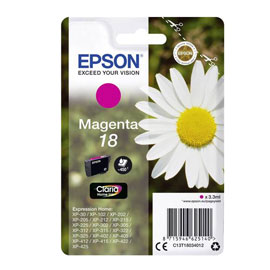 EPSON - CARTUCCIA INK - 18 - MAGENTA - C13T18034012 - 3,3ML EPST18034012