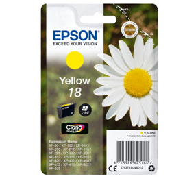 EPSON - CARTUCCIA INK - 18 - GIALLO - C13T18044012 - 3,3ML EPST18044012