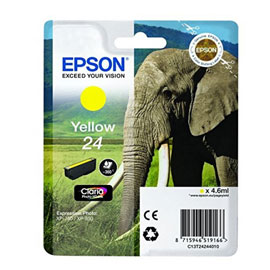 EPSON - CARTUCCIA INK - 24 - GIALLO - C13T24244012 - 4,6ML EPST24244012