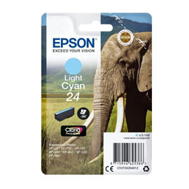 EPSON - CARTUCCIA INK - 24 - CIANO CHIARO - C13T24254012 - 5,1ML EPST24254012