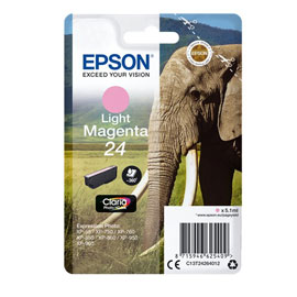 EPSON - CARTUCCIA INK - 24 - MAGENTA CHIARO - C13T24264012 - 5,1ML EPST24264012