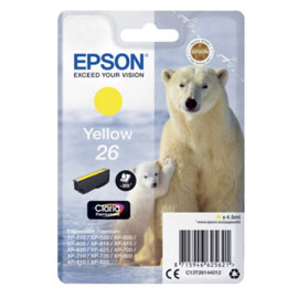 EPSON - CARTUCCIA INK - 26 - GIALLO - C13T26144012  - 4,5ML EPST26144012