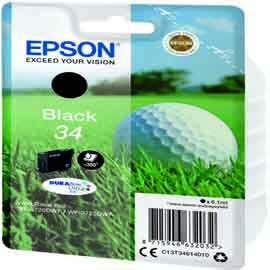 EPSON - CARTUCCIA INK - 34 - NERO - C13T34614010  - 6,1ML EPST34614010