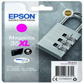 EPSON - CARTUCCIA INK - 35XL - MAGENTA - C13T35934010 - 20,3ML EPST35934010