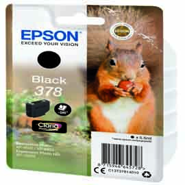EPSON - CARTUCCIA INK - 378 - NERO - C13T37814010 - 240 PAG EPS37814010