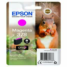 EPSON - CARTUCCIA INK - 378 - MAGENTA - C13T37834010 - 360 PAG EPS37834010