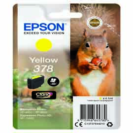 EPSON - CARTUCCIA INK - 378 - GIALLO - C13T37844010 - 360 PAG EPS37844010
