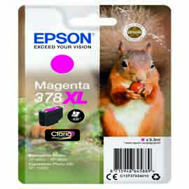 EPSON - CARTUCCIA INK - 378XL - MAGENTA - C13T37934010 - 9,3ML EPST37934010
