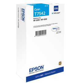 EPSON - CARTUCCIA INK - CIANO - T7542 - C13T75424N - 69ML EPST75424N
