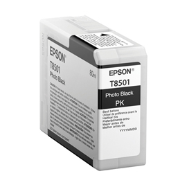 EPSON - CARTUCCIA INK - NERO PHOTO - T8501 - C13T850100 - 80ML EPST850100