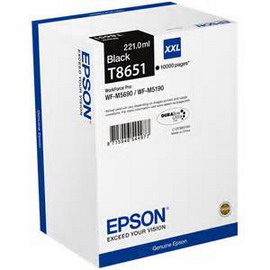 EPSON - TANICA - NERO - T8651 - C13T865140 - 221ML EPST865140