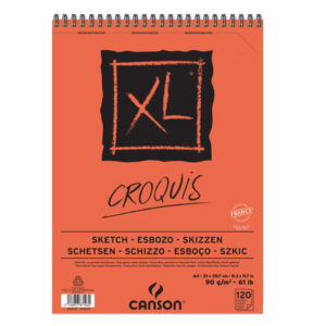 ALBUM XL CROQUIS - A4 - 90 GR - 60 FG - BIANCO - CANSON 89446