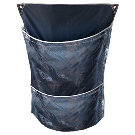 SACCO RIFIUTI RACKSACK ROLLCAGE - 2 TASCHE - TRASPARENTE - BEAVERSWOOD 98315