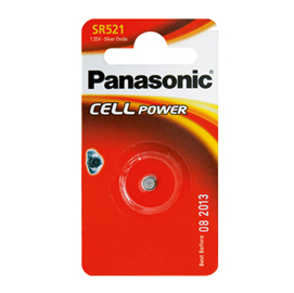 MICROPILA SR1130 - 1,55V - A PASTIGLIA - OSSIDO ARGENTO - PANASONIC 54872