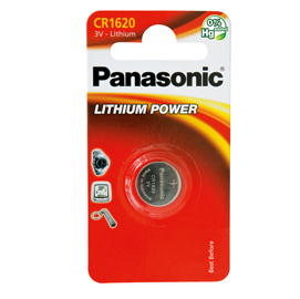 MICROPILA CR1620 - LITIO - PANASONIC - BLISTER 1 PEZZO 74818