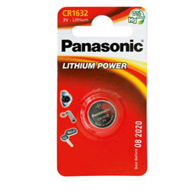 MICROPILA CR1632 - LITIO - PANASONIC - BLISTER 1 PEZZO 74819