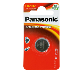 MICROPILA CR2012 - LITIO - PANASONIC - BLISTER 1 PEZZO 74820