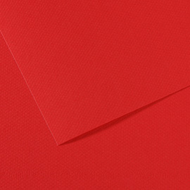 FOGLIO MI-TEINTES - A4 - 160 GR - ROSSO VIVO - CANSON 92896
