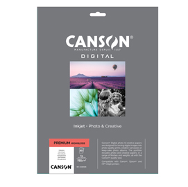 CARTA INKJET PREMIUM - A4 - 255 GR - 20 FOGLI - LUCIDA - CANSON 94662