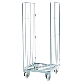 ROLL CONTAINER - 2 SPONDE LATERALI - CON CINGHIA - 70 X 80 X 179 CM - TECNOTELAI 99064