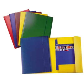 CARTELLA CON ELASTICO  BLU  ESSELTE 48365