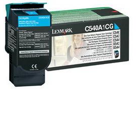 LEXMARK/IBM - TONER - CIANO - C540A1CG - RETURN PROGRAM - 1.000 PAG IBMC540A1CG