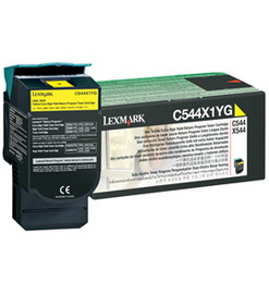LEXMARK/IBM - TONER - GIALLO - C544X1YG - RETURN PROGRAM - 4.000 PAG IBMC544X1YG